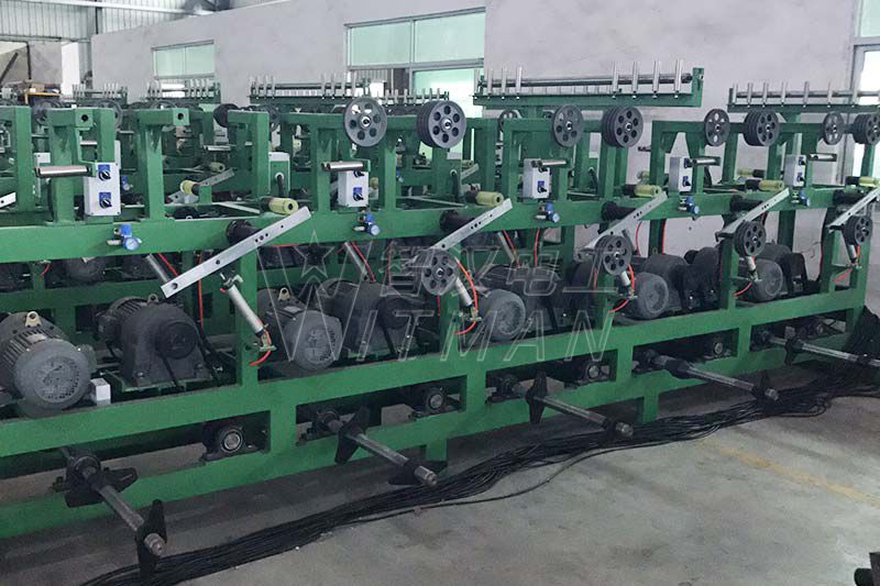 Double Row Multi Head Pay-Off With Shafts Double Row Multi Head Pay-Off With Shafts
