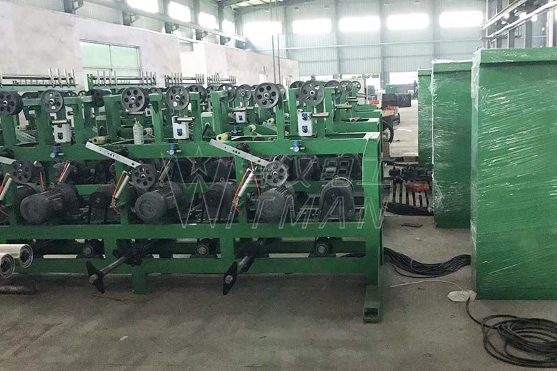 Double Row Multi Head Pay-Off With Shafts