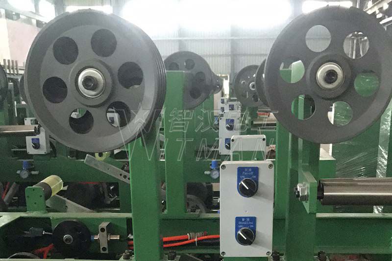 Double Row Multi Head Pay-Off With Shafts